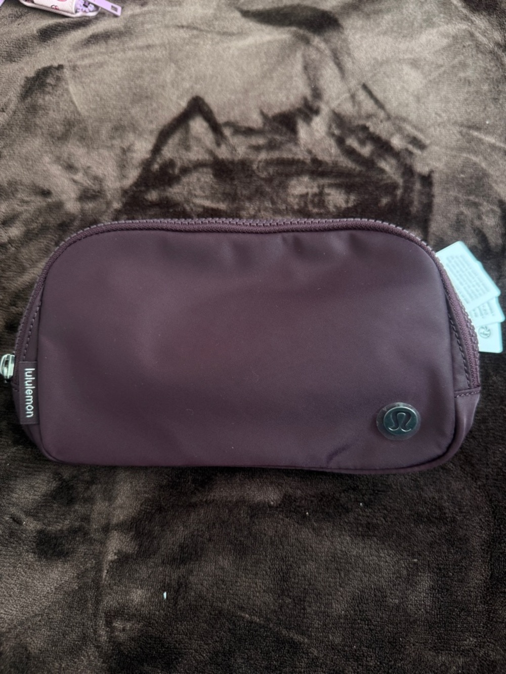 lululemon Plum Small Zip Organizer Pouch
